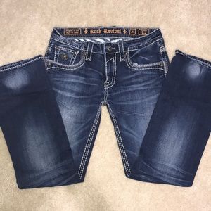 Men’s rock revival jeans w 34 L 34